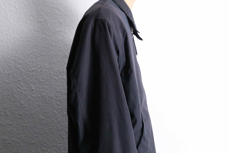 1990's black nylon zip up jacket