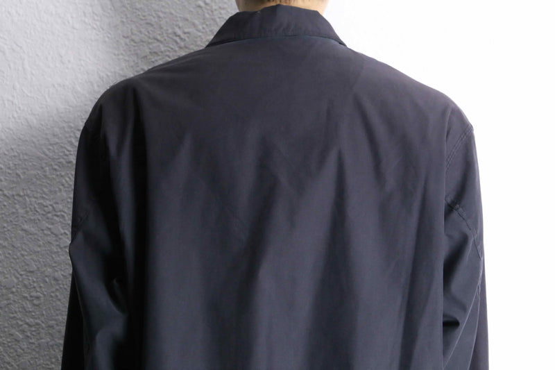 1990's black nylon zip up jacket