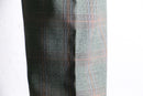 70’s check poly flare pants