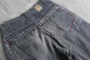 1990-00s wide baggy denim shorts