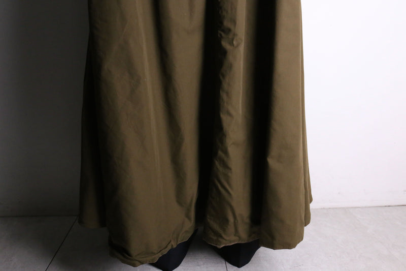 sleeve less long length robe