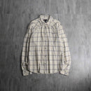 2000s DIESEL windowpane check shirt