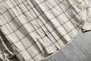 2000s DIESEL windowpane check shirt