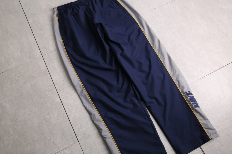 00’s “NIKE” navy × gray nylon set up