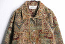 90s ethnic design gobelin jacket
