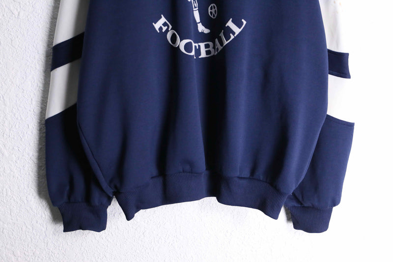 90's "adidas" navy three stripe design track jacket