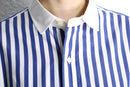 “Polo by Ralph Lauren” stripe cotton cleric shirt