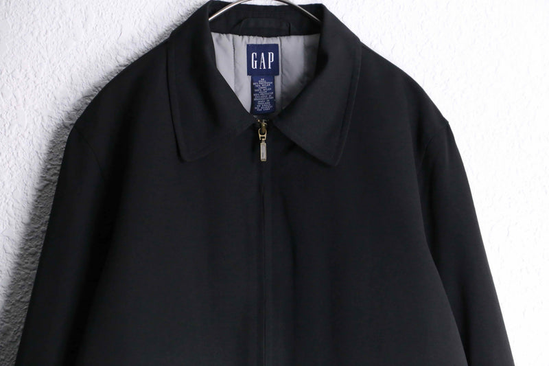 90’s “old GAP” black zip up short jacket