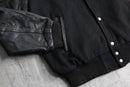 black campus outlaw stadium jacket