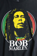 “BOB MARLEY” print tee