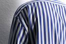 “Polo by Ralph Lauren” stripe cotton cleric shirt