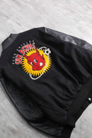 black campus outlaw stadium jacket