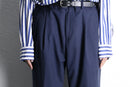 “RALPH Ralph Lauren” navy check trousers