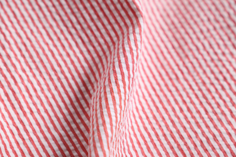 “Brooks Brothers” light color seersucker shirt