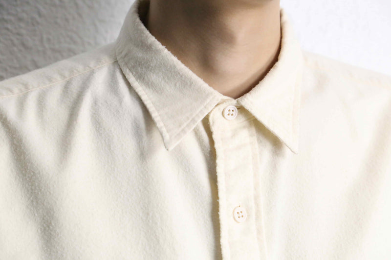 "Polo by RL" ivory flannel workstyle shirt