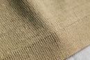 60’s knit × suede switch design V-neck knit