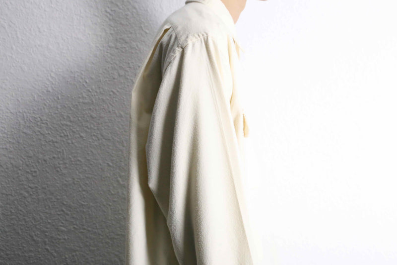 "Polo by RL" ivory flannel workstyle shirt