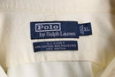 "Polo by RL" ivory flannel workstyle shirt