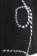 1980-90s mulch textile patchwork jacquard coat