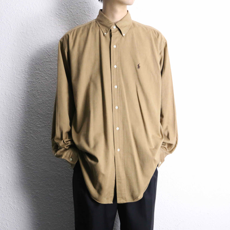 "Polo by Ralph Lauren" two ply cotton over shirt