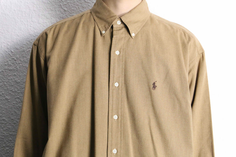 "Polo by Ralph Lauren" two ply cotton over shirt