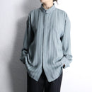 design collar jacquard stripe shirt