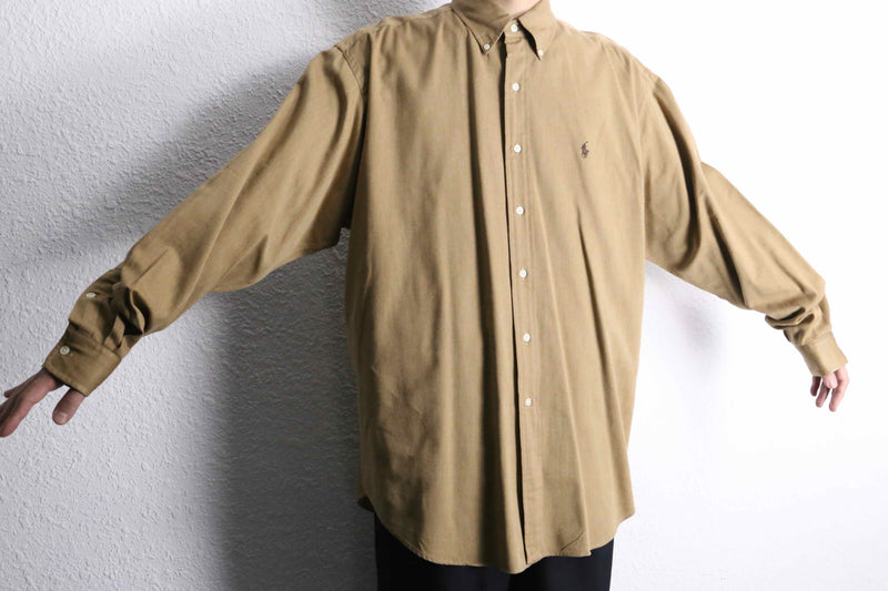 "Polo by Ralph Lauren" two ply cotton over shirt