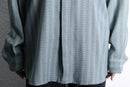 design collar jacquard stripe shirt