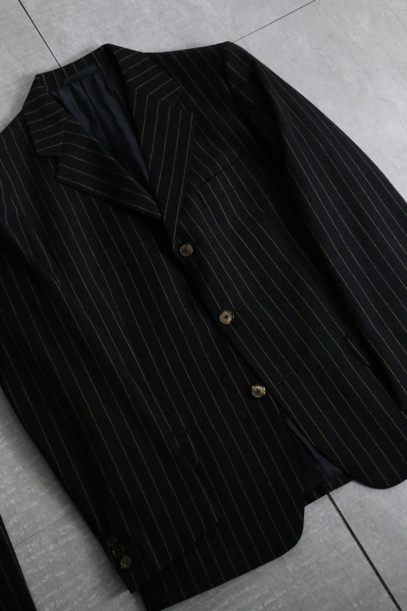 1990s Aquascutum pencilstripe 2piece tailored set up