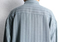 design collar jacquard stripe shirt