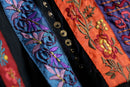 "chico's" embroidered sequin patchwork jacket