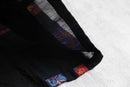 "chico's" embroidered sequin patchwork jacket