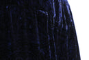 damask velour open collar shirt
