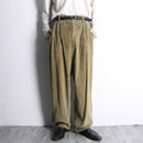 “OLD GAP” khaki corduroy wide pants