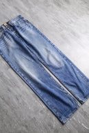 “BOSS ORANGE” cinch back denim pants