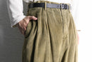 “OLD GAP” khaki corduroy wide pants