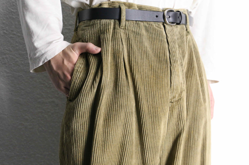 “OLD GAP” khaki corduroy wide pants