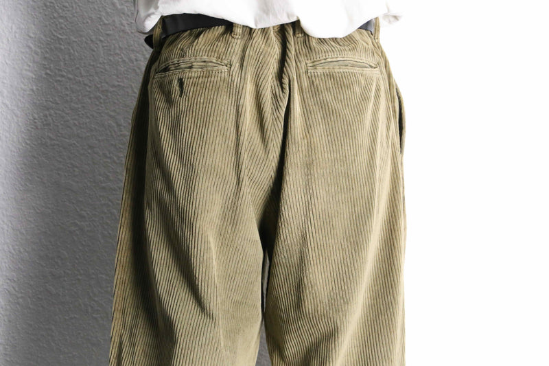 “OLD GAP” khaki corduroy wide pants