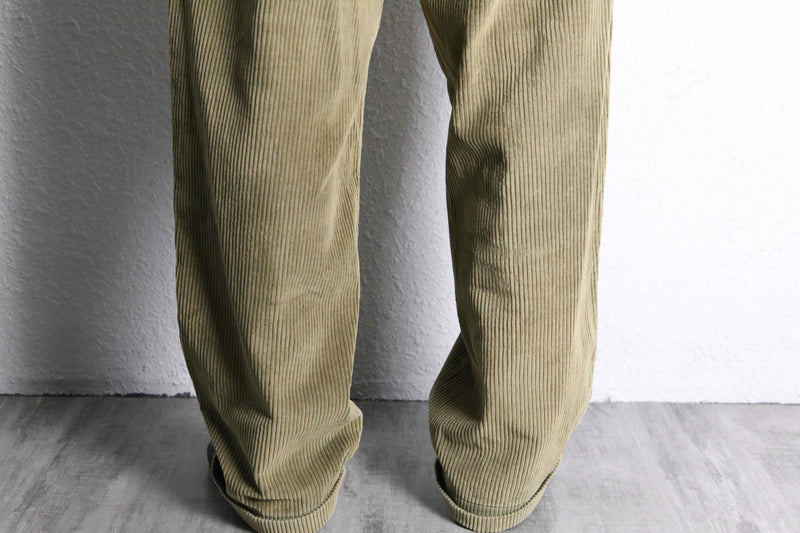 “OLD GAP” khaki corduroy wide pants