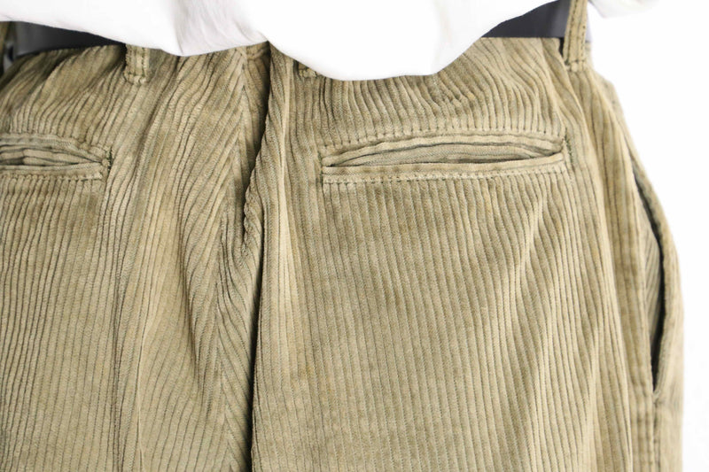 “OLD GAP” khaki corduroy wide pants