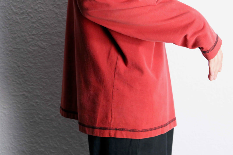 "Calvin Klein" rib less cotton sweat