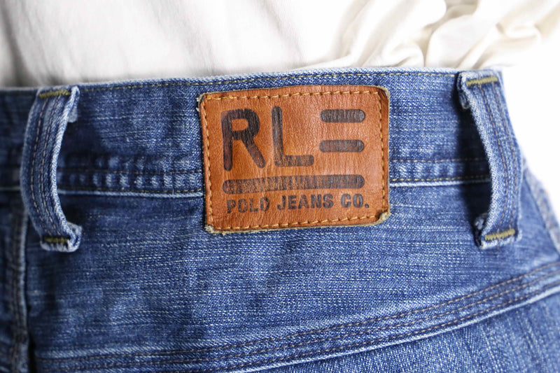 “Polo Jeans” indigo painter denim pants