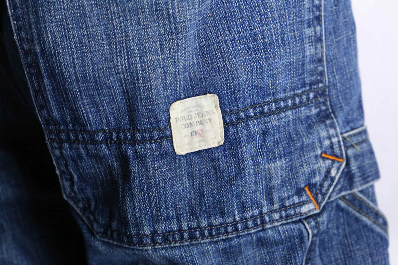 “Polo Jeans” indigo painter denim pants