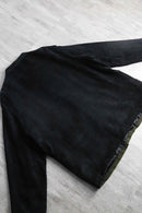 90s White stag emb switching jacket