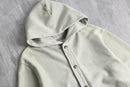 faded khaki hooded jacket