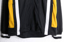 "NIKE" black × yellow switching track jacket