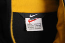 "NIKE" black × yellow switching track jacket