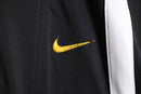 "NIKE" black × yellow switching track jacket