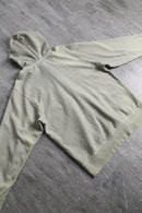 faded khaki hooded jacket