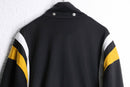 "NIKE" black × yellow switching track jacket